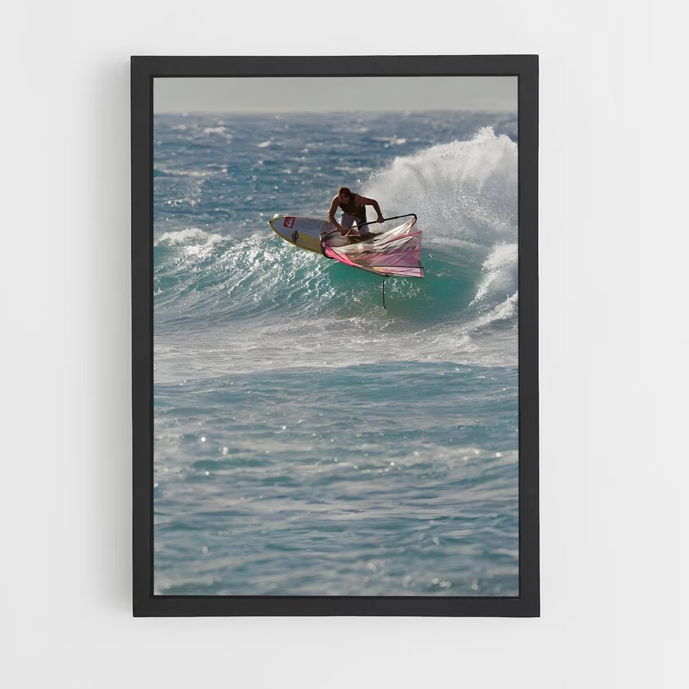Poster Robby naish entier – affiche Planche à voile (vue 2)